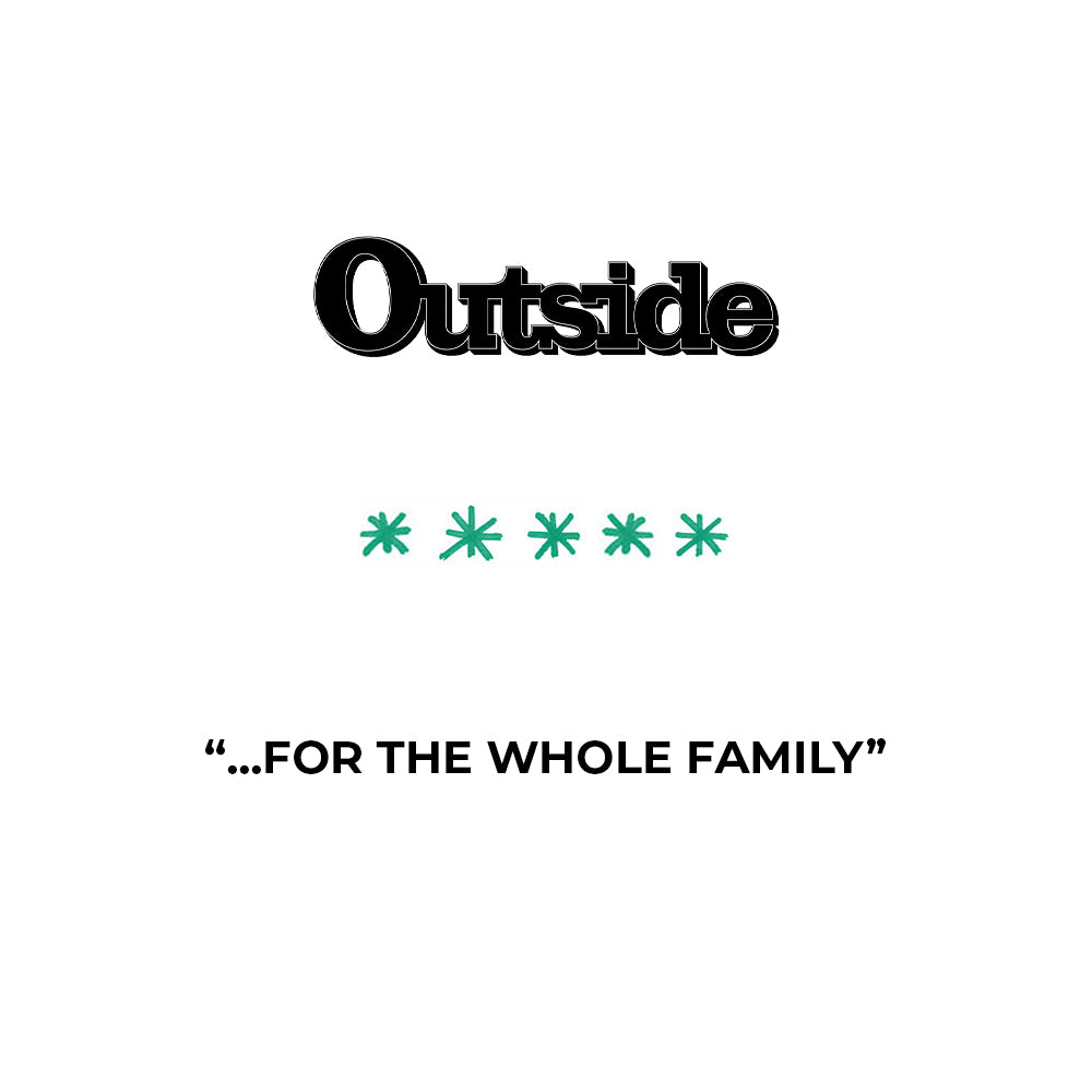 Outside: "...for the whole family"